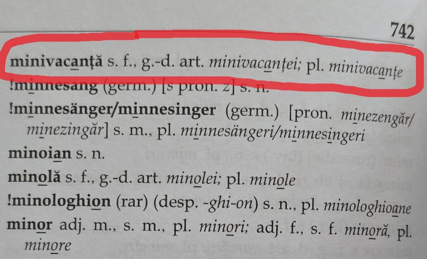 minivacanță